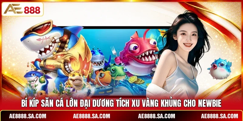 Bí kíp săn cá lớn đại dương tích xu vàng khủng cho newbie