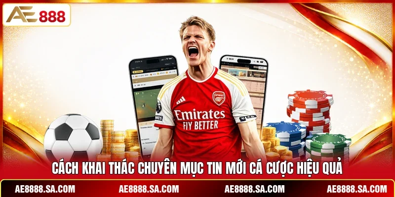 Cách khai thác chuyên mục tin mới cá cược hiệu quả