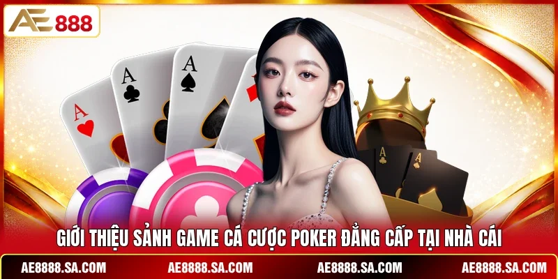 Giới thiệu sảnh game cá cược Poker đẳng cấp tại nhà cái