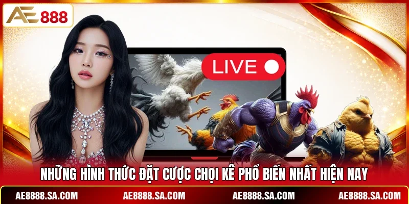 Những hình thức đặt cược chọi kê phổ biến nhất hiện nay