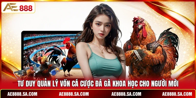 Tư duy quản lý vốn cá cược đá gà khoa học cho người mới